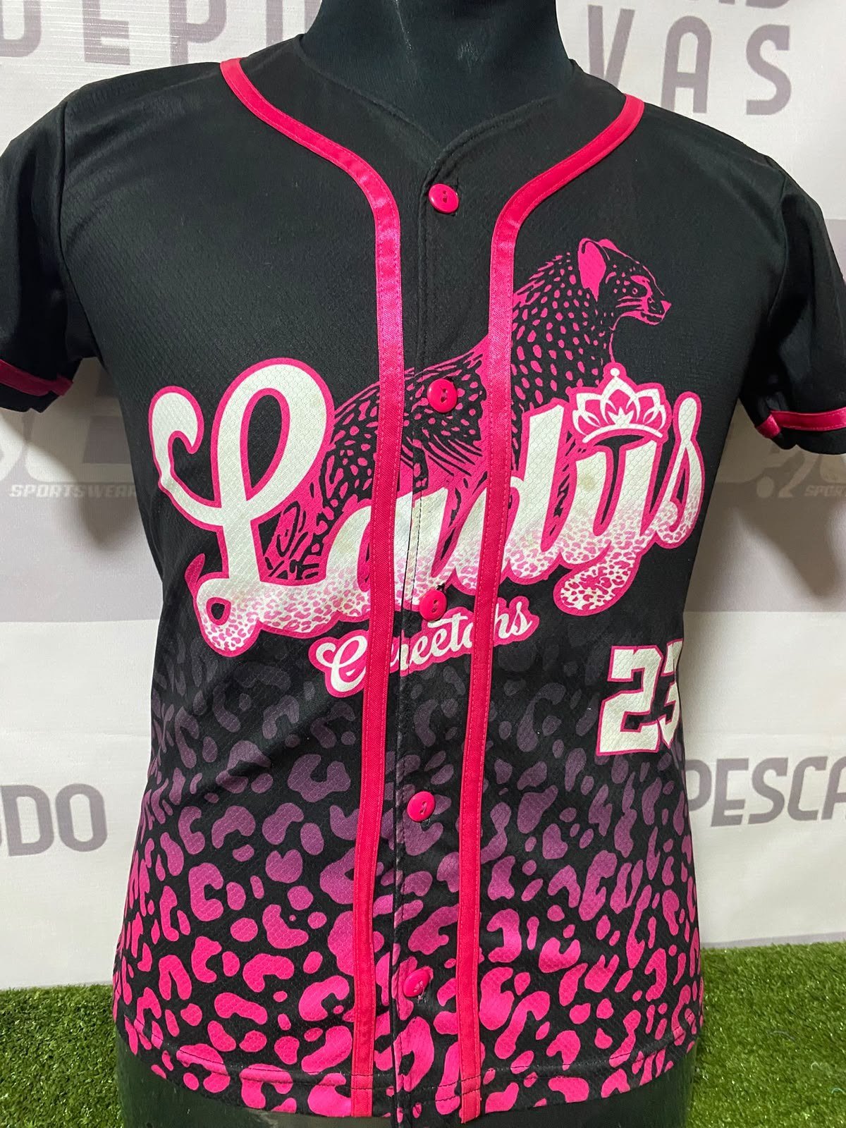 Detalle de jersey Ladys Cheetahs