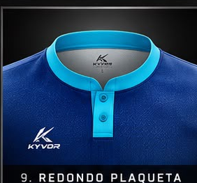 Cuello redondo plaqueta